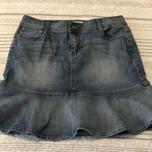 Denim skirt